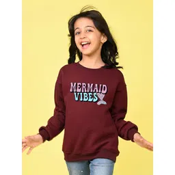NUSYL Girls Printed Sweatshirt-picture-34