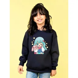 NUSYL Girls Printed Sweatshirt-picture-18