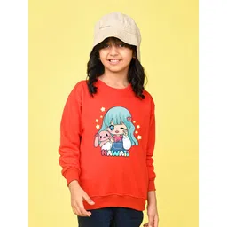 NUSYL Girls Printed Sweatshirt-picture-18