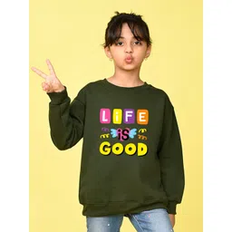 NUSYL Girls Printed Sweatshirt-picture-23