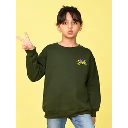 NUSYL Girls Printed Sweatshirt-picture-24