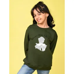 NUSYL Girls Printed Sweatshirt-picture-30