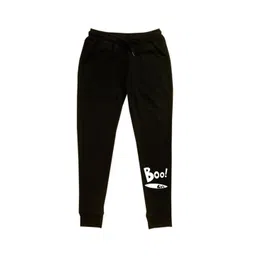 NUSYL Kids Black Printed Joggers-picture-29