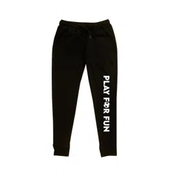 NUSYL Kids Black Printed Joggers-picture-12