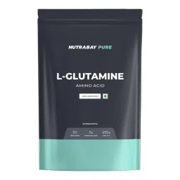 Nutrabay Pure 100% Glutamine Amino Acid,  0.55 lb  Unflavoured -image-38