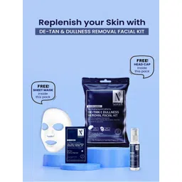NutriGlow Advanced Organics Sustainable De-Tan & Dullness Removal Facial Kit, 60gm-picture-18