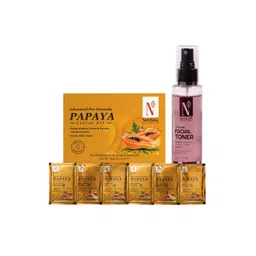 NutriGlow Naturals Papaya Facial Kit and Red WIne Facial Toner-picture-17