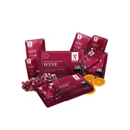 NutriGlow Naturals Sustainable Set of 2  Wine Facial Kit for Blemish Free 60gm each-picture-13