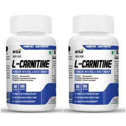 NutriJa L-Carnitine,  60 capsules  Unflavoured (Pack of 2) -image-40