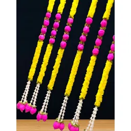 Nutts Yellow & Pink Hanging Garlands image 3