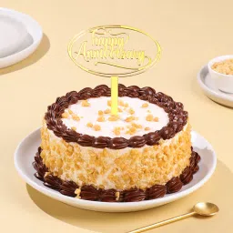 Nutty Butterscotch Anniversary Cake-picture-22