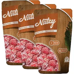 Nutzy Roseberry Plum 750 Grams (250gm X 3) – Tasty, Sweet & Jammy Fruit Snack for Kid's Snacks | Add Into Roti Rolls, Dahi, Milkshakes and Morning or Evening Breakfast | Easy to Use For Cooking Friendly Moms | Give Your Kids as a Candy Treat For anytime | Sweet Roseberries | Rose Plum | Dried Roseberry Candies-picture-17