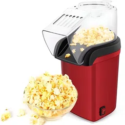 nuvasa Electric Popcorn Maker 1200W | Oil-Free Hot Air Popper for Home Use HAP1200W 0.27 L Popcorn Maker-picture-10