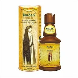 Nuzen Gold Herbal Hair Oil - 100% Pure Herbal Hair Oil Grows New Dense Dark & Strong Hair Prevents Dandruff 100% Ayurvedic and can be used both by Men & Women - 100ml-picture-56