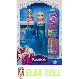 nv collection Elsa Doll Kit with Baby Partner and Chic Accessories-picture-37