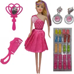 nv collection Fashion Shine doll/doll set/house for girls/kids (Multicolor)-picture-36