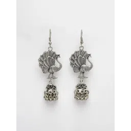 NVR Contemporary Jhumkas Earrings image 2