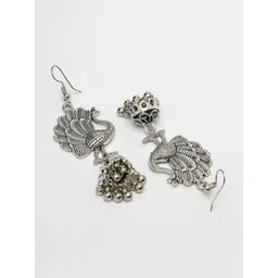 NVR Contemporary Jhumkas Earrings image 3