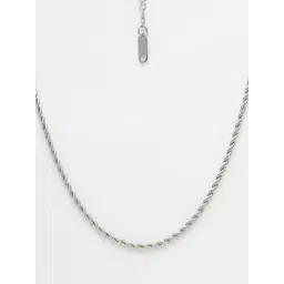 NVR Girls German Silver Silver-Plated Handcrafted Chain image 2