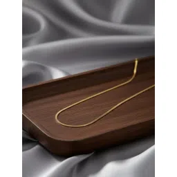 NVR Gold Plated Minimal Chain for Men-picture-44