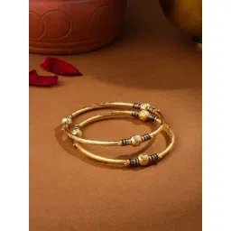 NVR Women Set Of 2 Gold-Plated Traditional Bangles-picture-32