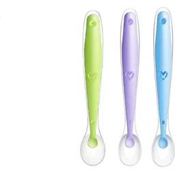 nxgtya 3pcs SootheFeed Baby Feeding Spoon with Supple Silicone Tip - Silicone-picture-16