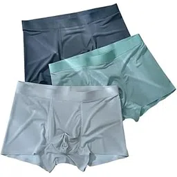 nyamah sales Men's Cotton Blend Boxer Shorts (Pack of 2) (men boxer brief_Multicolour_M)-picture-29