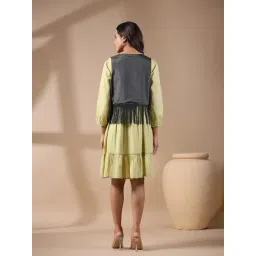 Nyaro Black Embroidered Jacket image 2
