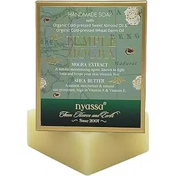 Nyassa Luxurious Temple Mogra Handmade Natural Bathing Soap-150grm | Mogra Extract & Shea Butter| Mogra Fragrance| All Skin Type 150gm-picture-13