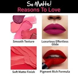 Nykaa Cosmetics So Matte Lipstick image 5