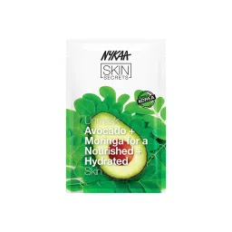 nykaa skin Nykaa Avocado+Moringa Sheet Mask For Nourished Skin-Formulated In Korea - For All Skin Types-picture-10