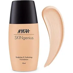 Nykaa SKINgenius Sculpting & Hydrating Foundation - Pure Ivory 01-picture-44