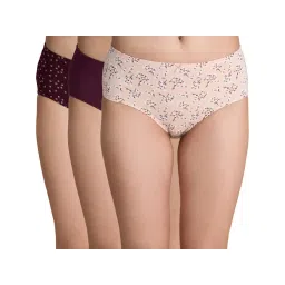 Nykd by Nykaa Cotton Hipster with Anti odor-NYP100 Assortment 8 (Pack of 3)-picture-13