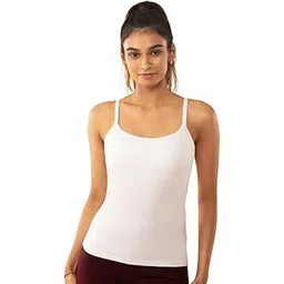 nykd Cotton Everyday Bramisole for Women - Camisole with in-Built Bra, Padded & Moulded Cups, Adjustable Straps - NYC003-picture-29
