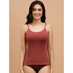 Nykd Cotton Round Neck Adjustable Straps Camisole-picture-19