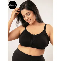 Nykd Plus Size Seamless Full Support M-Frame Cotton Full Coverage Bra - NYB101-picture-41