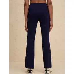 Nykd Women High Rise Flared Cotton Tights with Pockets image 3