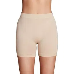 NYKD Women's Nylon Everyday Comfy Invisible Fit: Cotton Stretchy Skin Shorties/Underpants Double-Layered Waistband, Seemless, Breathable, Anti Roll-Up,Gym/Workout/Outdoor Shorts-Nyp357-picture-27