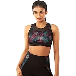 nykd Women's Polyester Lightly Padded Wire Free Sports Bra Sports Sports Bra-picture-45