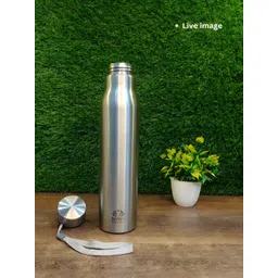 Nyra Kitchenware Steel Single Stainless Steel Solid Single Wall Vacuum Water Bottle image 4