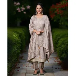 nyrika Women Embroidered Straight Kurta Suit Set-picture-28