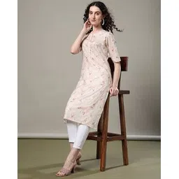 nyrika Women Floral Print Straight Kurta-picture-28