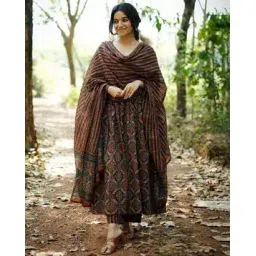 nyrika Women Printed A-Line Kurta Set       -picture-46