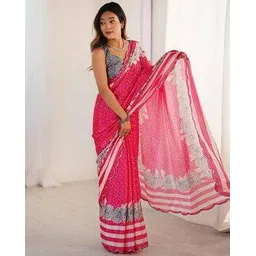 nyrika Women Regular Embellished Saree-picture-31