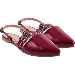nzs Women’s Ethnic Jutti Handcrafted Comfort Slip-On |Traditional Flat Ballet for Casual & Festive Footwear-picture-54