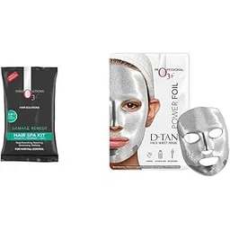 O3+ Hair Spa Kit Infused with Argan Oil & O3+ Power Foil D-Tan Face sheet mask for Skin Brightening Face Mask For Glowing Skin Combo-picture-36