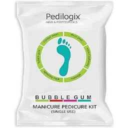 O3+ Pedilogix Bubblegum Manicure Pedicure Kit for Hand and Feet Lightening, Softening and Massage (1 Pc, 57 g)-picture-43