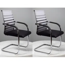 OAK & AURA Premium Mesh Back Office Chair for Home, Office, Staff & Waiting Area Cotton Office Visitor Chair-image-18