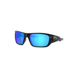 Oakley Performance Lifestyle Blue Rectangular Polarized Sunglasses for Men-picture-23