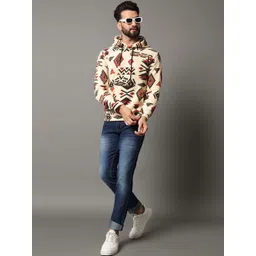 OAKWYN Men Printed Hooded Sweatshirt-picture-16